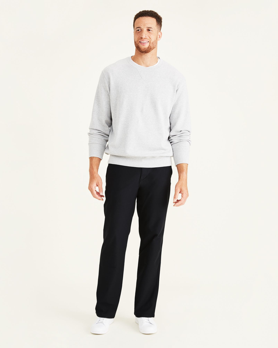 (image for) Interesting Comfort Knit Chinos, Straight Fit